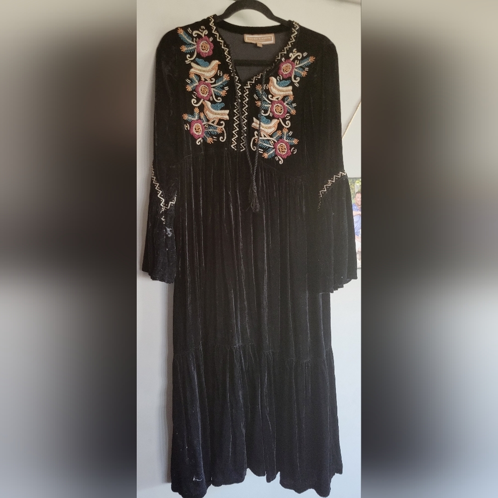 Double D Ranch Whimsy Bird Dress XS